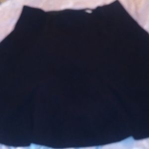 M Loft black skirt elastic waist